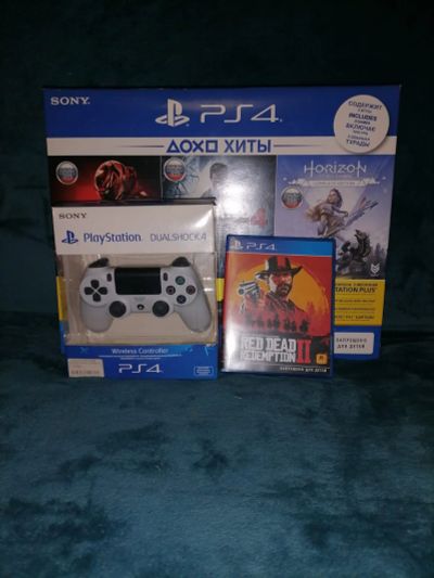 Лот: 18736927. Фото: 1. PS4 slim 500GB. Игровые приставки, консоли
