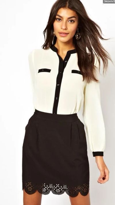 Лот: 3116118. Фото: 1. Блузка Asos. Блузы, рубашки, водолазки