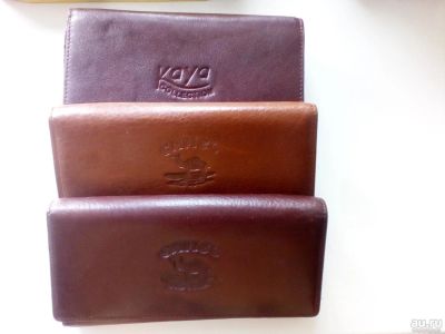 Лот: 9905510. Фото: 1. Кожанные кошельки. Бумажники, кошельки, портмоне
