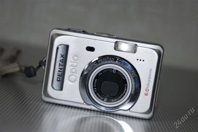 Лот: 2096335. Фото: 1. Цифровой фотоаппарат PENTAX с... Цифровые компактные