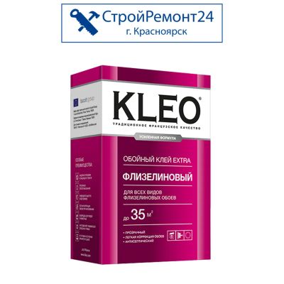 Лот: 22164968. Фото: 1. Клей для флизелиновых обоев Kleo... Клеи, герметики, пена монтажная, клейкие ленты