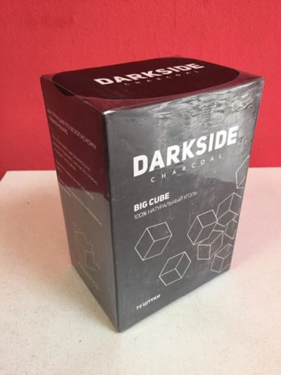 Лот: 12488769. Фото: 1. Уголь кокосовый Darkside BIG CUBE... Аксессуары и запчасти для кальянов