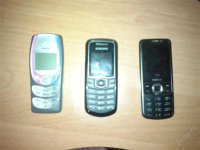 Лот: 1610725. Фото: 1. Nokia 6700, Samsung e1081, Nokia... Кнопочные мобильные телефоны