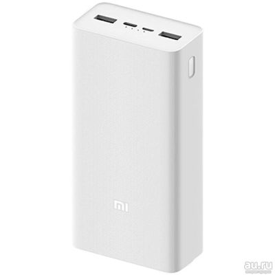 Лот: 17743397. Фото: 1. Xiaomi Mi Power Bank 3 30000mAh... Внешние, портативные аккумуляторы для смартфонов (Power bank)