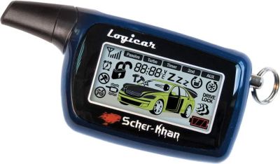 Лот: 9876227. Фото: 1. Брелок Scher-Khan Logicar 1, 2... Автомобильные сигнализации