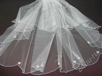 Лот: 2147404. Фото: 1. Фата 4. Фаты, вуали, шляпки