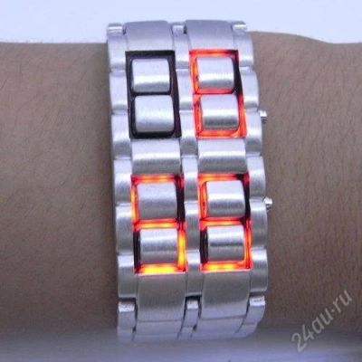 Лот: 1347767. Фото: 1. lava-LED (светодиодные) часы-браслет... Браслеты