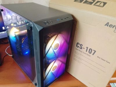 Лот: 24341701. Фото: 1. Игровой 4-x RGB ПК уровня Ryzen-5600G... Компьютеры в сборе