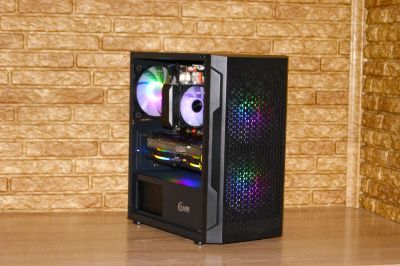 Лот: 21448595. Фото: 1. Мощный игровой ПК [12 ядер (i7-10700... Компьютеры в сборе