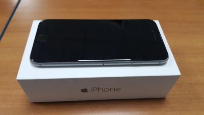 Лот: 8621642. Фото: 1. iPhone 6, Space Gray, 64Gb (Model... Смартфоны