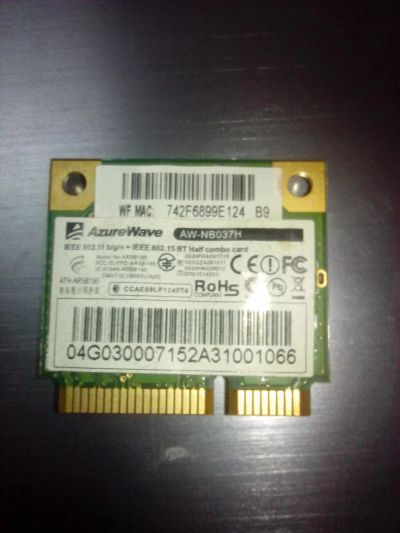 Лот: 8947263. Фото: 1. N38 . Asus N73S Wi-Fi модуль . WiFi, Bluetooth адаптеры