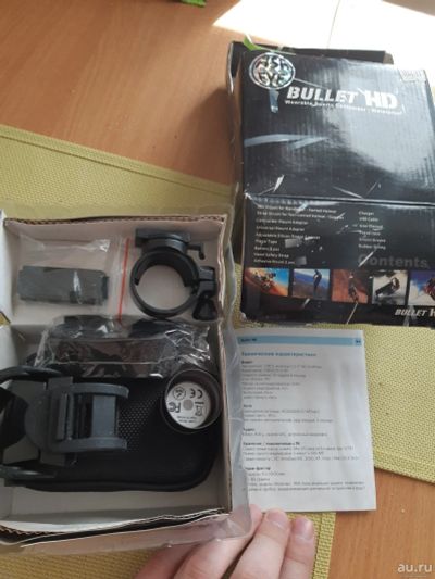Лот: 13644433. Фото: 1. Экшен камера Bullet HD 12Мп. Штативы, держатели