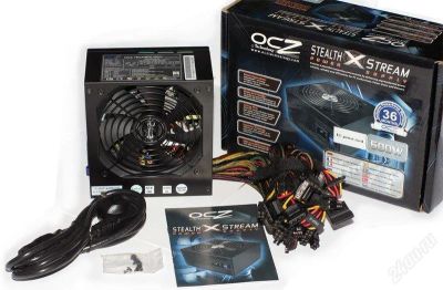 Лот: 1546042. Фото: 1. Блок питания OCZ ATX 600W 600SXS2-EU... Корпуса, блоки питания