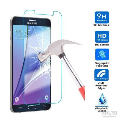 Лот: 10444752. Фото: 1. Защитное стекло для Samsung Galaxy... Защитные стёкла, защитные плёнки