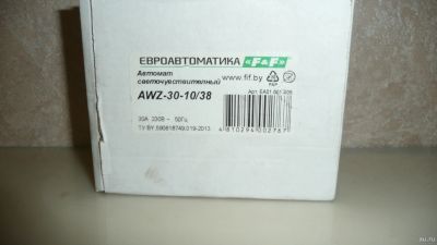 Лот: 18498520. Фото: 1. AWZ-30-10\38 Автомат светочувствительный... Автоматы, пакетники, предохранители