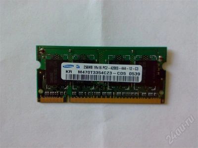 Лот: 377689. Фото: 1. Память на 256 мб Samsung. Оперативная память
