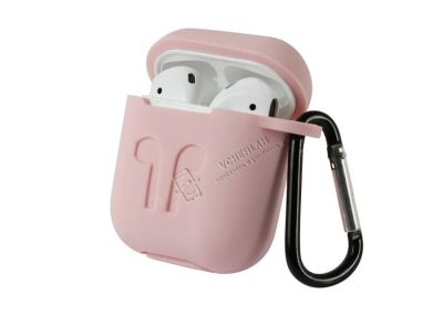 Лот: 12665100. Фото: 1. Чехол для наушников AirPods силикон... Чехлы, бамперы