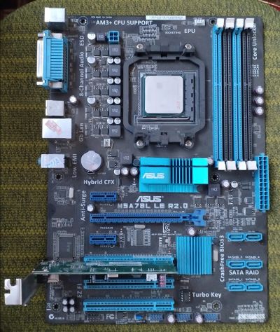 Лот: 22824689. Фото: 1. Материнская плата Asus M5A7BL... Материнские платы