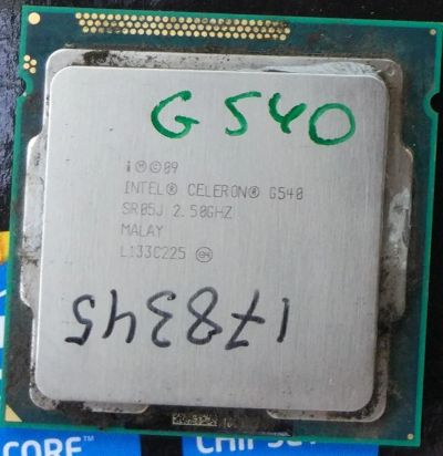 Лот: 9718887. Фото: 1. Процессор Intel Celeron G540 LGA1155. Процессоры