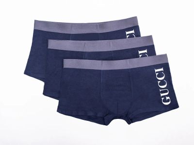 Лот: 24976219. Фото: 1. Боксеры Gucci 3шт. Нижнее бельё, плавки, шорты для плавания