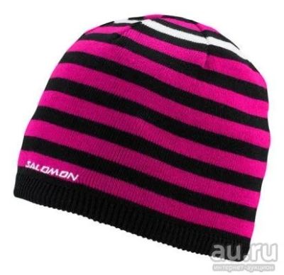 Лот: 12283110. Фото: 1. Шапка/Salomon/STRIPE Beanie FANCY... Зимняя спортивная одежда