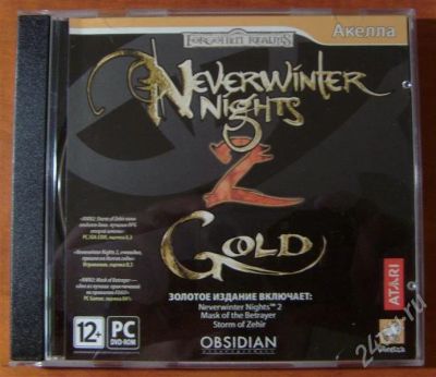 Лот: 505575. Фото: 1. everwinter Nights 2 Gold, Лицензия. Игры для ПК
