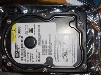 Лот: 2118710. Фото: 1. Western Digital 80Gb SATAII. Жёсткие диски (HDD)