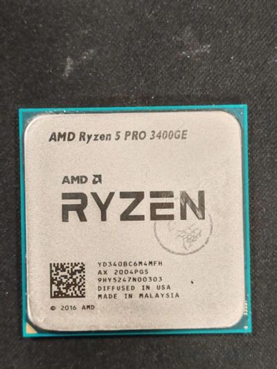 Лот: 25441011. Фото: 1. Процессор AMD Ryzen 5 3400GE. Процессоры