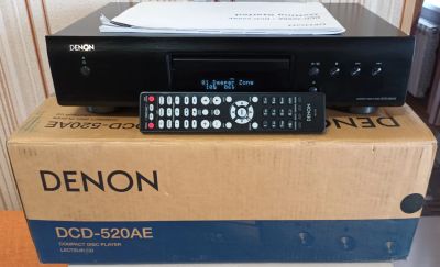 Лот: 20981034. Фото: 1. CD проигрыватель Denon DCD-520AE. CD-проигрыватели и чейнджеры