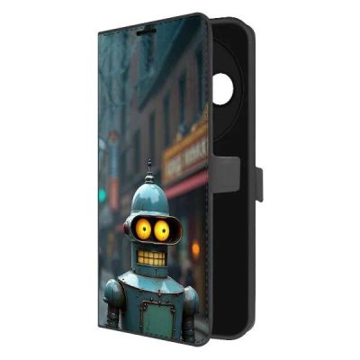Лот: 25380686. Фото: 1. Чехол Krutoff Eco Book "Футурама... Чехлы, бамперы