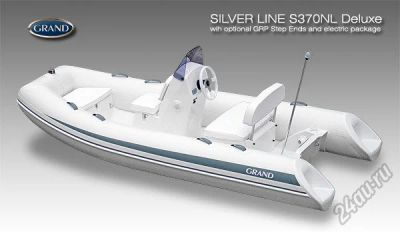Лот: 5804485. Фото: 1. Моторная лодка риб Grand S370L... Лодки и катера