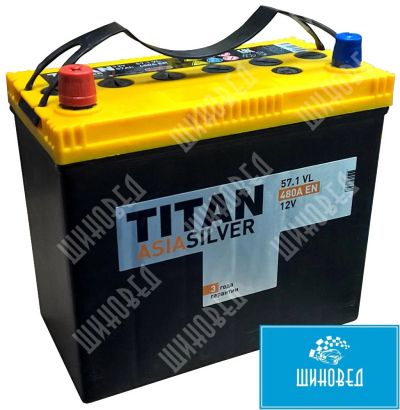 Лот: 8760681. Фото: 1. Аккумулятор Titan Asia Silver... Аккумуляторы