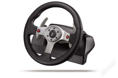 Лот: 3951780. Фото: 1. Игровой руль Logitech g25. Рули, джойстики
