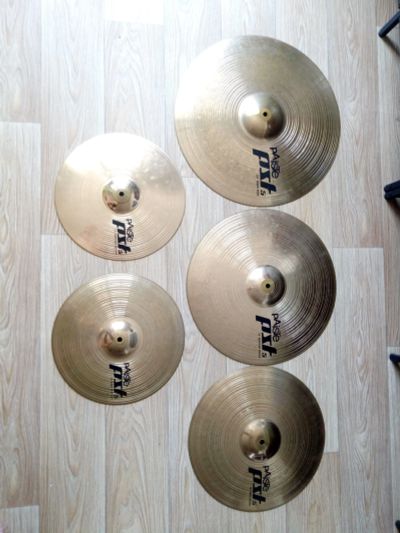 Лот: 11970786. Фото: 1. Железо paiste pst5 rock 14", 16... Ударные