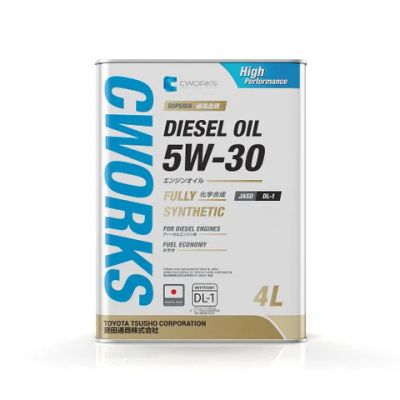 Лот: 20373320. Фото: 1. CWORKS DIESEL OIL 5W-30 DL-1... Масла, жидкости