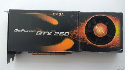Лот: 18570877. Фото: 1. EVGA GeForce GTX 260. Видеокарты