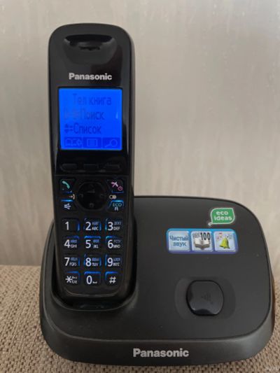 Лот: 18483301. Фото: 1. Радиотелефон Panasonic. DECT и радиотелефоны
