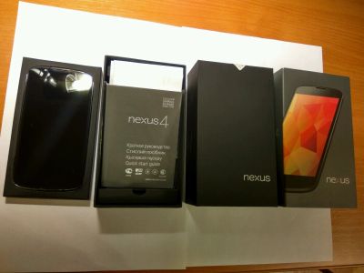 Лот: 8665615. Фото: 1. LG Nexus 4 (E960) 16GB б/у. Дисплеи, дисплейные модули, тачскрины