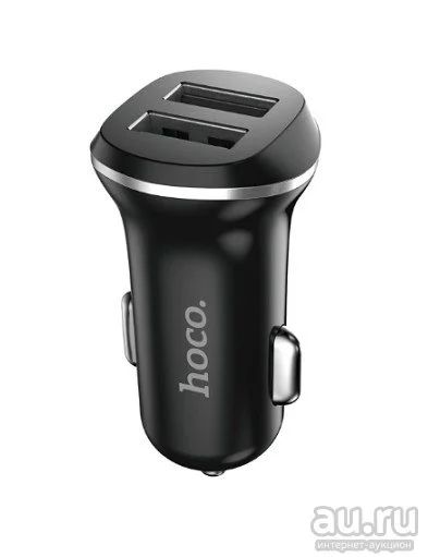 Лот: 15890714. Фото: 1. Авто-адаптер 12V->2*USB 2.1A Hoco... Другое (оснащение, оборудование, аксессуары)