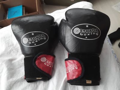 Лот: 19511337. Фото: 1. Боксерские перчатки Espada Boxing. Перчатки