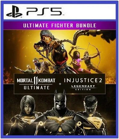Лот: 17917686. Фото: 1. Mortal Kombat 11 + Injustice 2... Игры для консолей