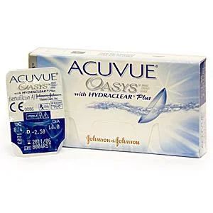 Лот: 3378210. Фото: 1. Контанктные линзы Acuvue Oasys... Контактные линзы