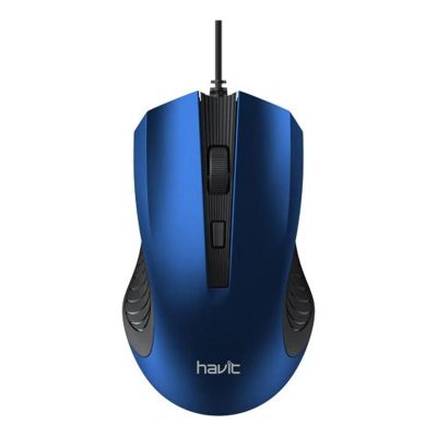 Лот: 24536017. Фото: 1. Мышь Havit HV-MS752 Black/Blue. Клавиатуры и мыши