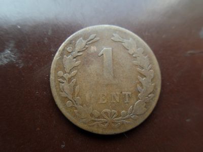 Лот: 16357603. Фото: 1. Нидерланды 1 цент 1878. Европа