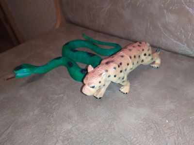 Лот: 20931826. Фото: 1. Игрушка животное леопард гепард... Другое (игрушки)