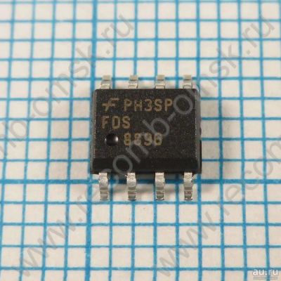 Лот: 17440566. Фото: 1. Микросхема Mosfet FDS8896. Микросхемы