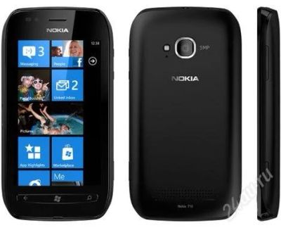 Лот: 2935145. Фото: 1. nokia lumia 710 обмен на 5 айфон... Смартфоны