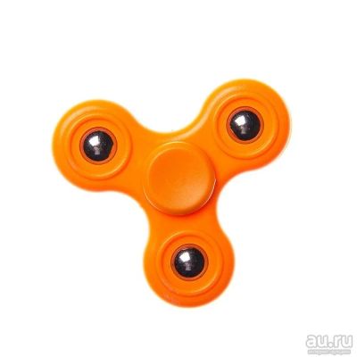 Лот: 9944316. Фото: 1. Спиннер Hand Spinner HS02, оранжевый... Развивающие