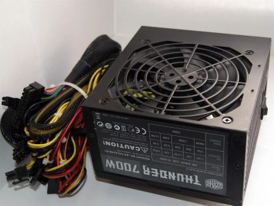 Лот: 3809547. Фото: 1. Cooler Master Thunder 700W. Корпуса, блоки питания