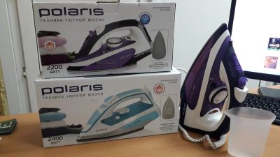 Лот: 12716843. Фото: 1. Утюг Polaris. Утюги, парогенераторы, отпариватели